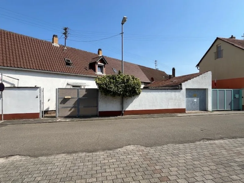 Hausansicht - Haus kaufen in Beindersheim - Einfamilienhaus in Beindersheim