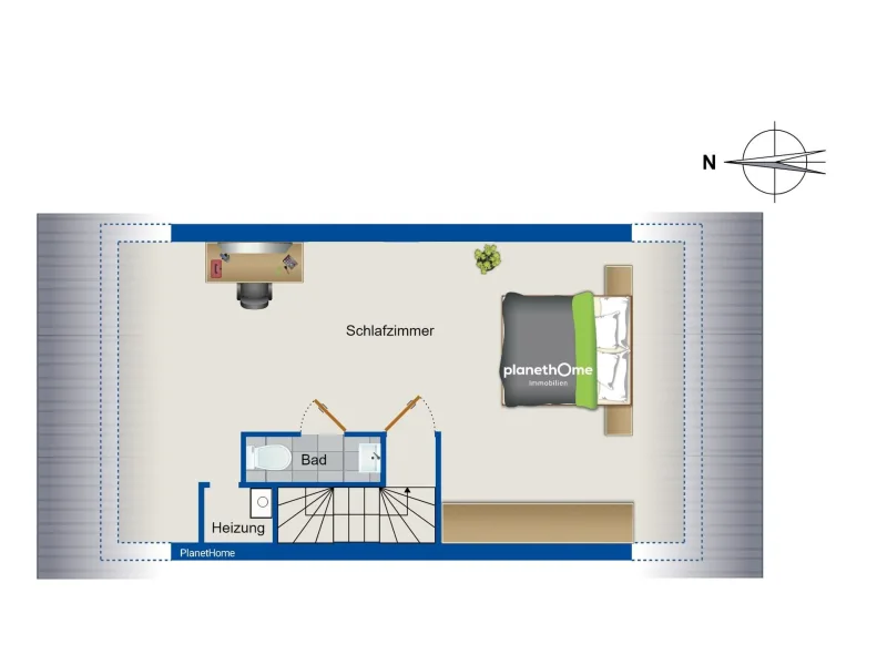 Grundriss Dachgeschoss