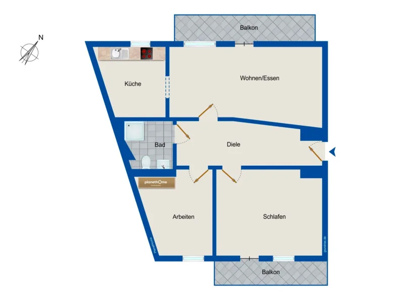 Grundriss - 3. Obergeschoss