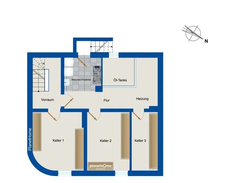 Grundriss Kellergeschoss