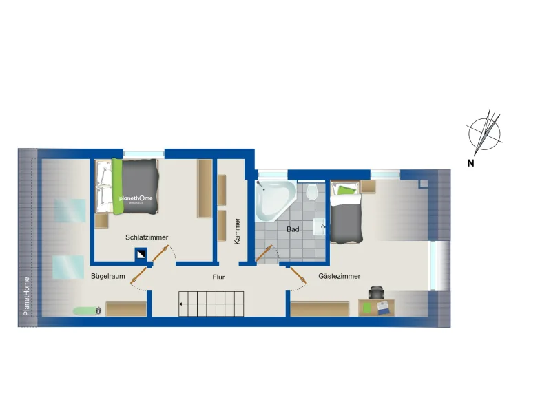 Grundriss Dachgeschoss