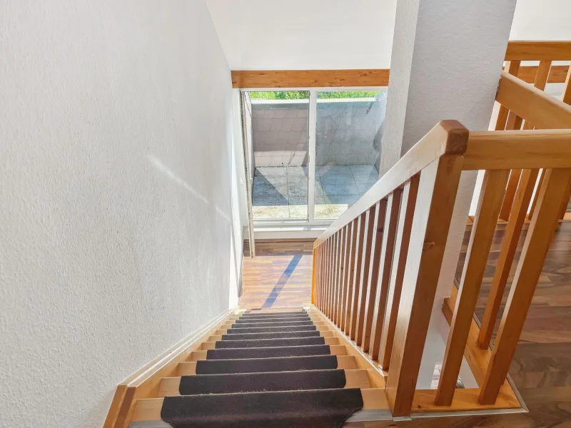 Treppe zur Galerie