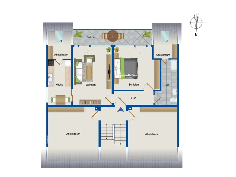 Grundriss Dachgeschoss