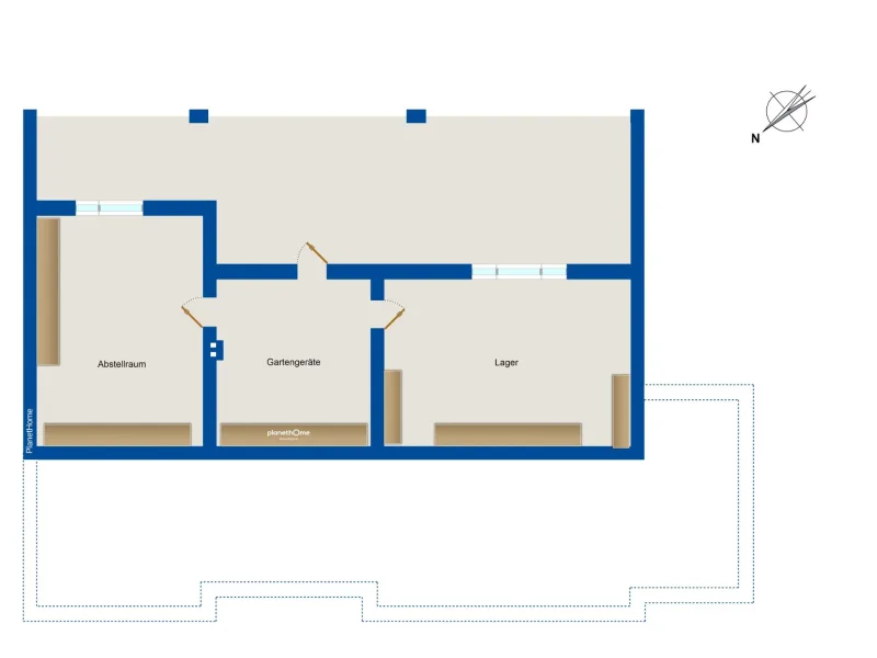 Grundriss Tiefkeller