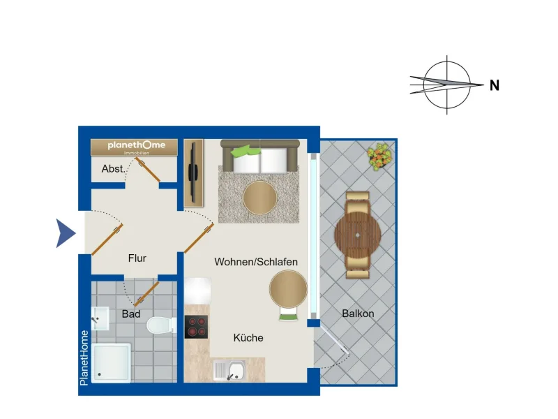 Grundriss - 3. Obergeschoss