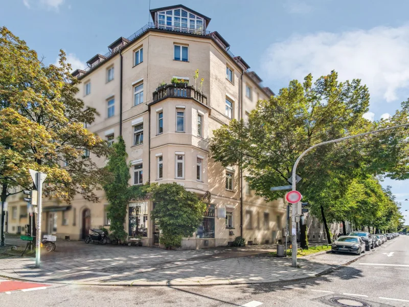 Titelbild - Laden/Einzelhandel kaufen in München - Attraktive Ladeneinheit im denkmalgeschützten Gebäude in guter Lage von München-Sendling