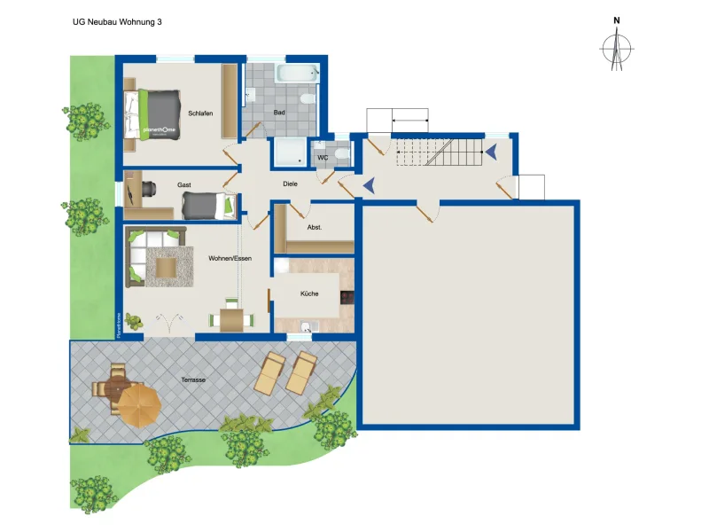 Grundriss UG Neubau