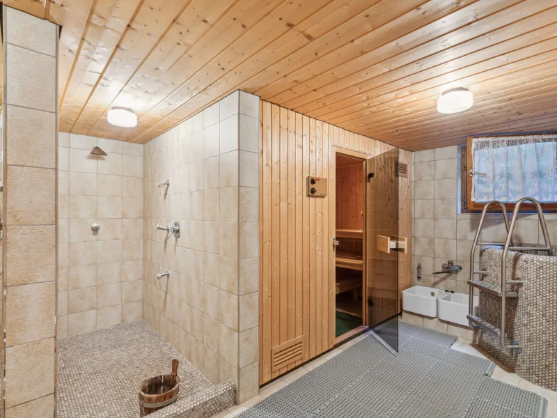 Sauna im UG