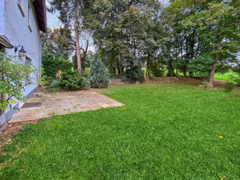 Titelbild - Haus kaufen in Mainz - Mainz: Wohnjuwel mit Anbau im Außengebiet - direkte Lage am Feld