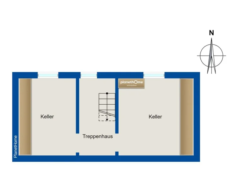 Grundriss Keller