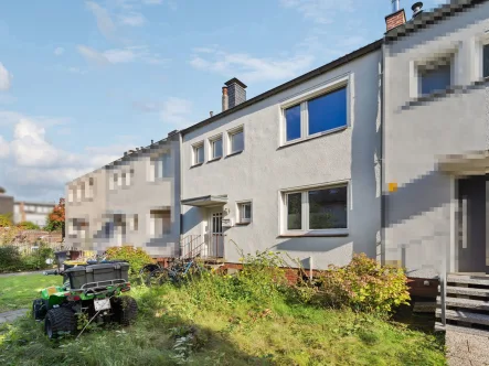 Titelbild - Haus kaufen in Düsseldorf - Solides Reihenmittelhaus mit ca. 110 m² Wohnfläche in ruhiger Lage von Düsseldorf-Vennhausen 