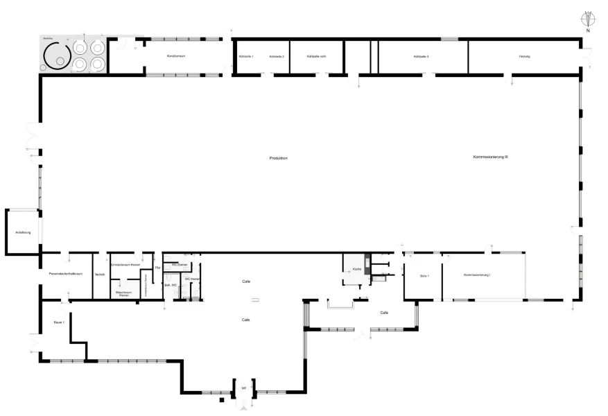 Grundriss Gewerbeeinheit