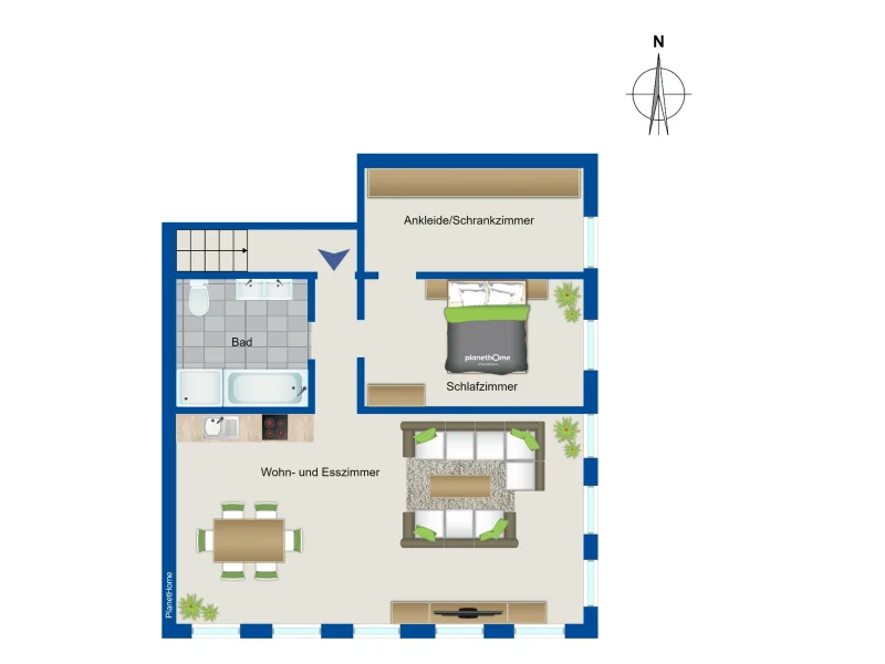 Grundriss - 2. Obergeschoss