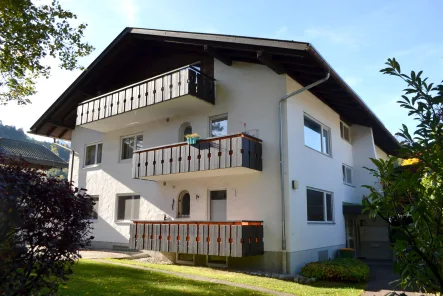 Ansicht - Wohnung kaufen in Garmisch-Partenkirchen - Partenkirchen: Helles Apartment mit Balkon und Hobbyraum - vermietet