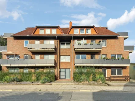 Außenansicht - Wohnung kaufen in Osnabrück - Vermietetes 1-Zimmer-Appartment mit Balkon in Voxtrup