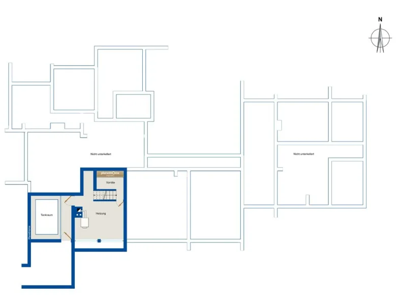 Grundriss Untergeschoss