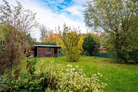 Garten  - Haus kaufen in Alsdorf - Alsdorf - Mehrgenerationenwohnen oder Vermieten in begehrter Lage von Mariadorf