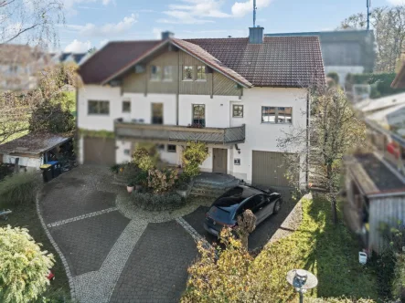 Objektansicht - Haus kaufen in Trunkelsberg - Gepflegte Doppelhaushälfte mit großem Garten und Sauna in Trunklesberg