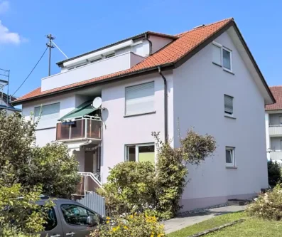 Außenansicht - Wohnung kaufen in Waldstetten - 3,5-Zimmer-Wohnung mit ca. 92 m² Wohnfläche, Balkon und Stellplatz in Waldstetten 