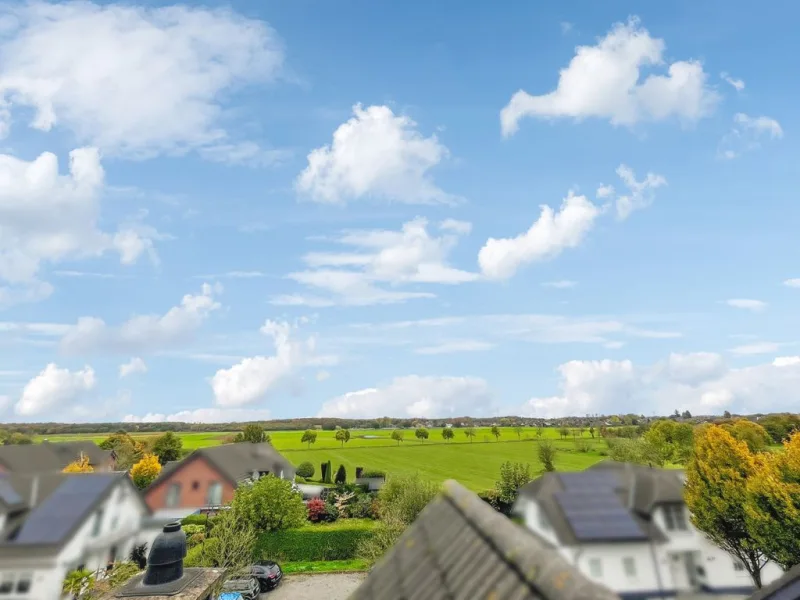 Ausblick vom Spitzboden