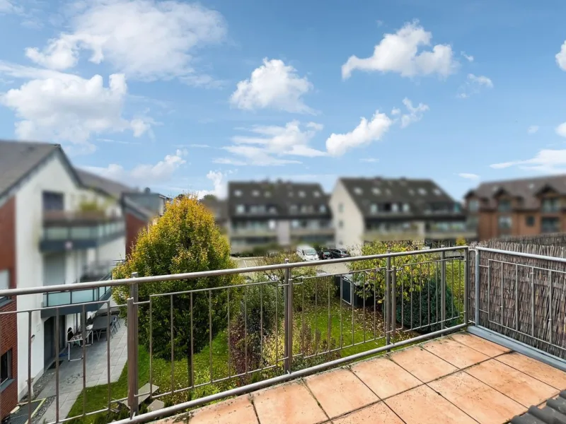 Ausblick Balkon