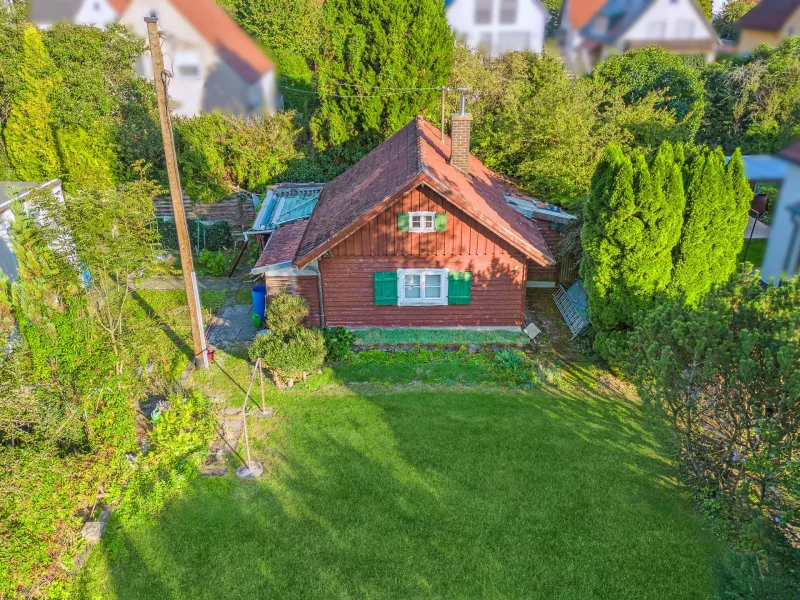 Titelbild - Haus kaufen in Freising - Freising Lerchenfeld: attraktives Grundstück zur sofortigen Nutzung