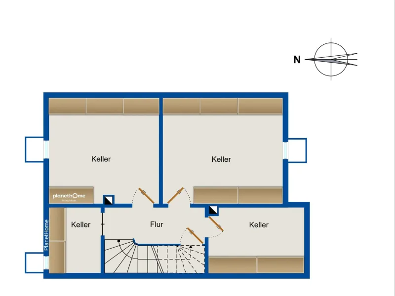 Grundriss Kellergeschoss