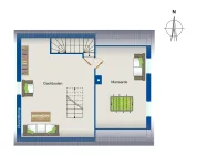 Grundriss - Dachgeschoss