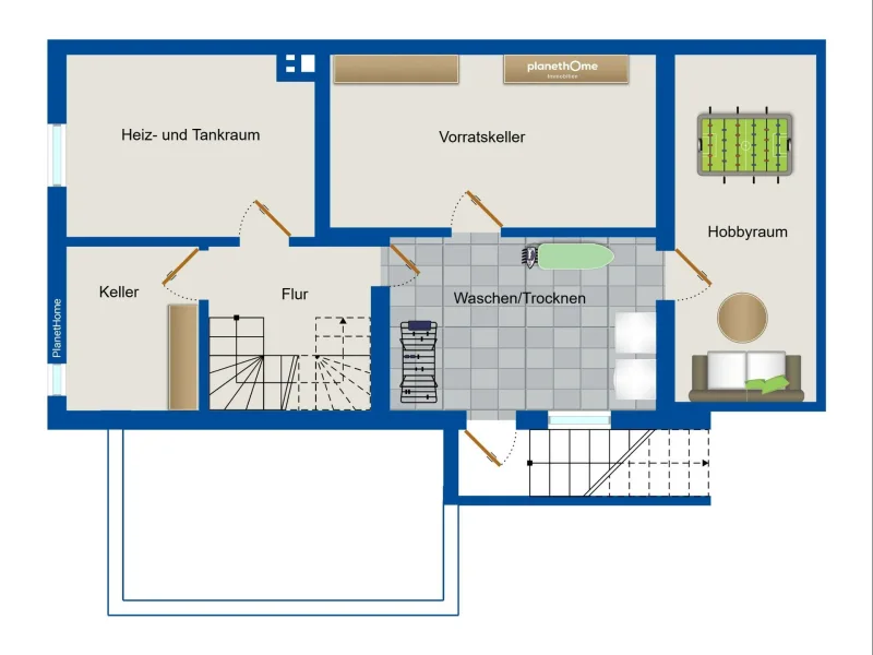 Grundriss Kellergeschoss