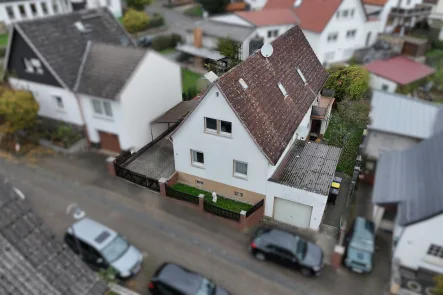 Vogelperspektive 1 - Haus kaufen in Wettenberg - Charmantes Einfamilienhaus mit Einliegerwohnung in Wettenberg