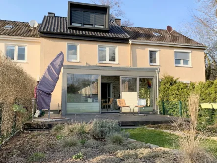 Hausansicht - Haus kaufen in Münster - Wunderschönes ausgebautes Reihenmittelhaus in Münster-Gremmendorf