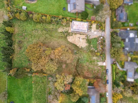 Blick auf das Grundstück - Grundstück kaufen in Roetgen - Roetgen: Baureifes Grundstück in grüner und begehrter Lage