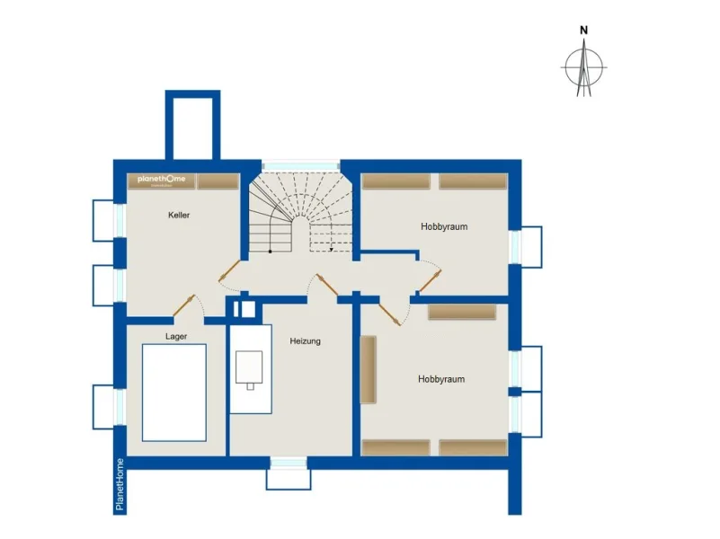 Grundriss Untergeschoss