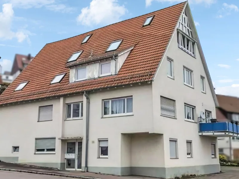 Ansicht - Wohnung kaufen in Denkendorf - Attraktive, vermietete  3-Zimmer-Erdgeschosswohnung  in Denkendorf