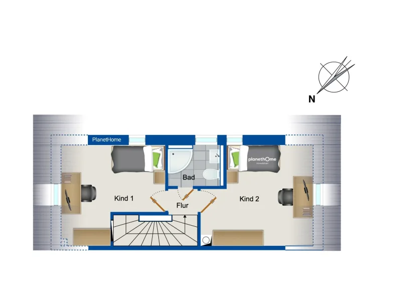 Grundriss Dachgeschoss