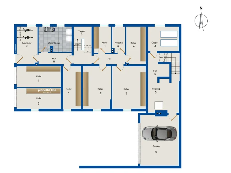 Grundriss Kellergeschoss