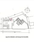 Lageplan und Garage