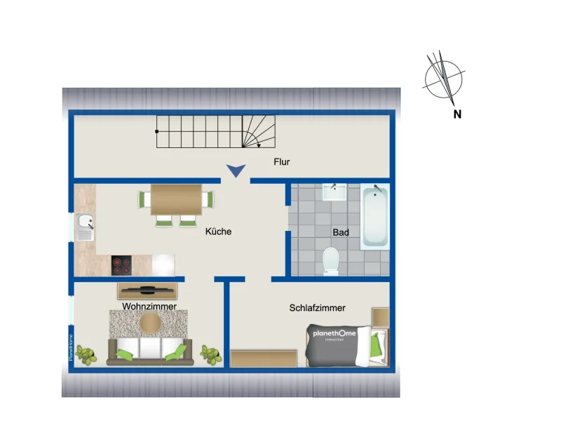 Grundriss Dachgeschoss