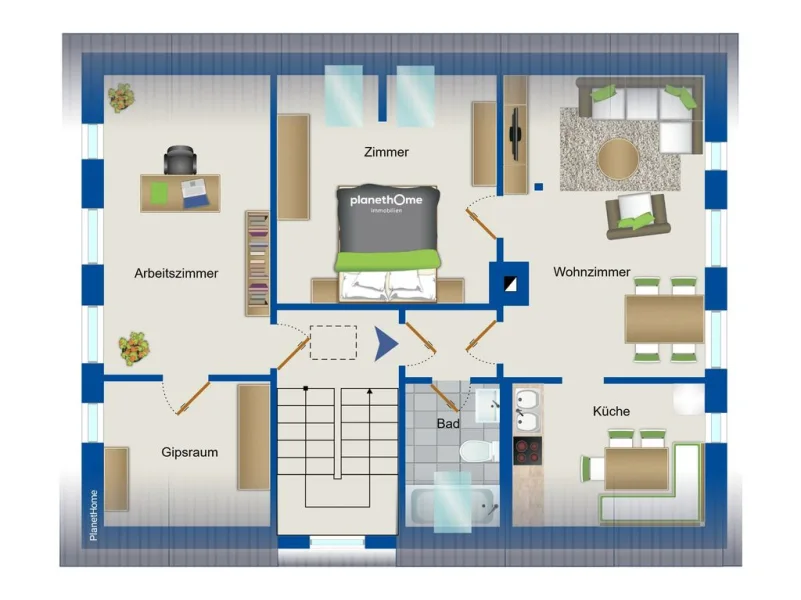 Grundriss Dachgeschoss