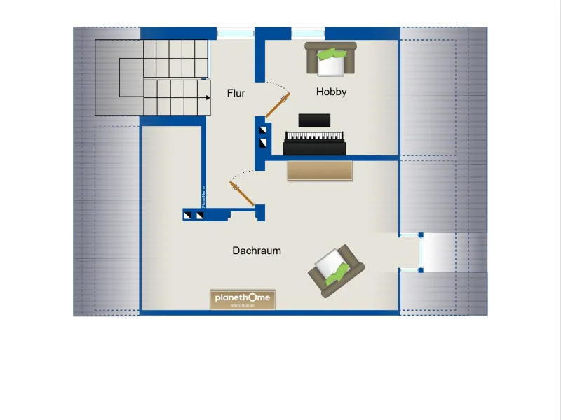 Grundriss Dachgeschoss