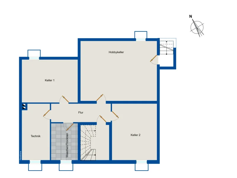 Grundriss Kellergeschoss