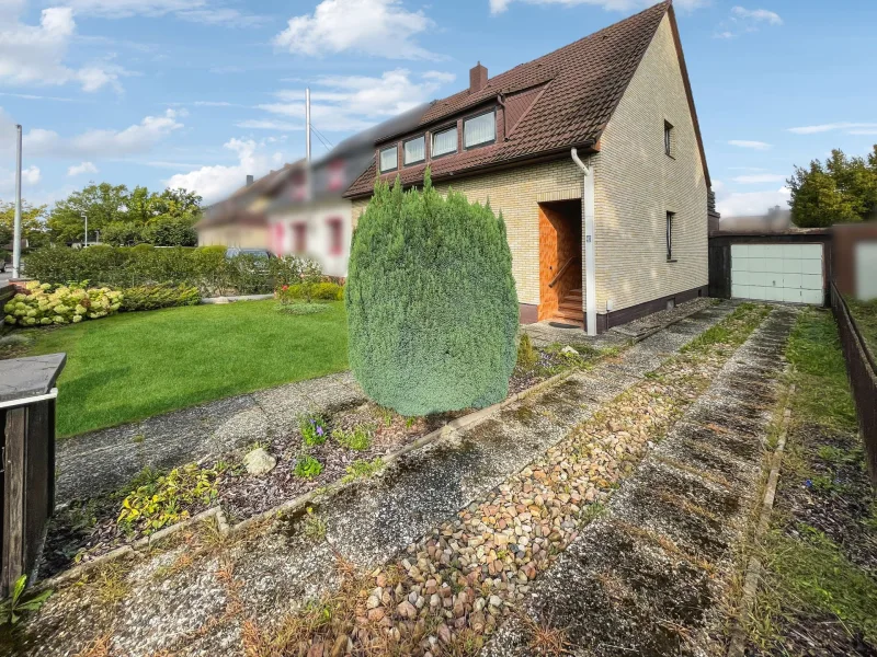 titel - Haus kaufen in Hannover -  Doppelhaushälfte auf großem Grundstück in guter und ruhiger Lage von Hannover-Misburg-Anderten