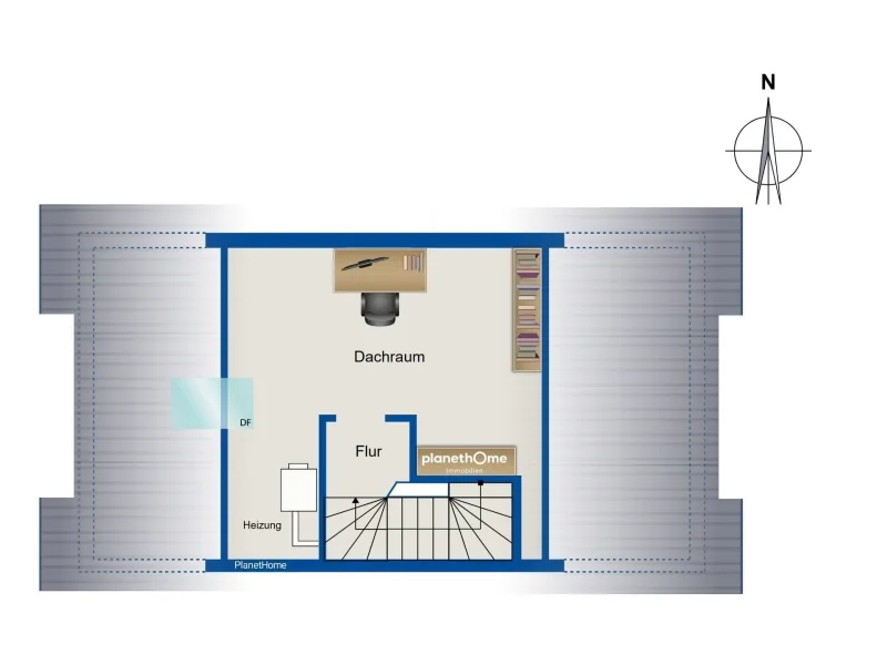 Grundriss Dachgeschoss