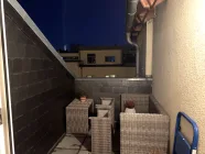 Dachterrasse bei Nacht