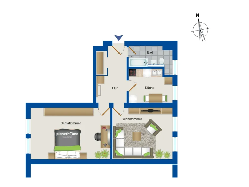 Grundriss - 5. Obergeschoss