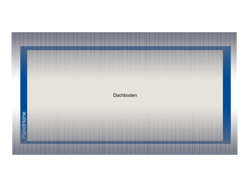 Grundriss Dachboden