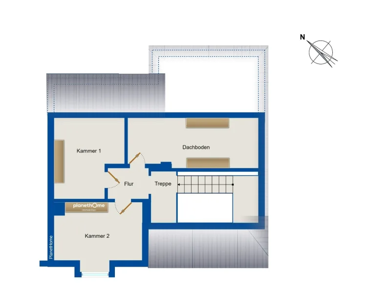 Grundriss - Dachgeschoss