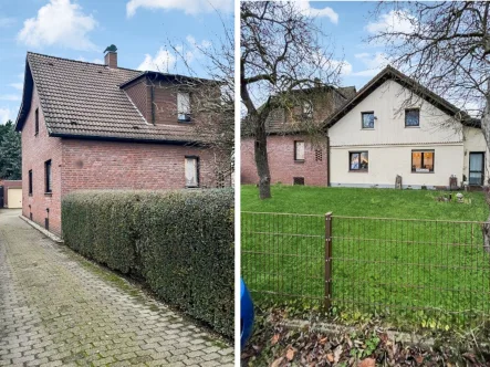 Ansicht 1 - Haus kaufen in Recklinghausen - Individuell nutzbares, freistehendes Dreifamilienhaus auf sehr großem Grundstück in Recklinghausen