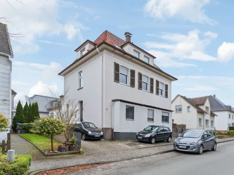 Titelbild - Haus kaufen in Herford - Attraktives 6-Parteien-Mehrfamilienhaus in zentraler Lage von Herford