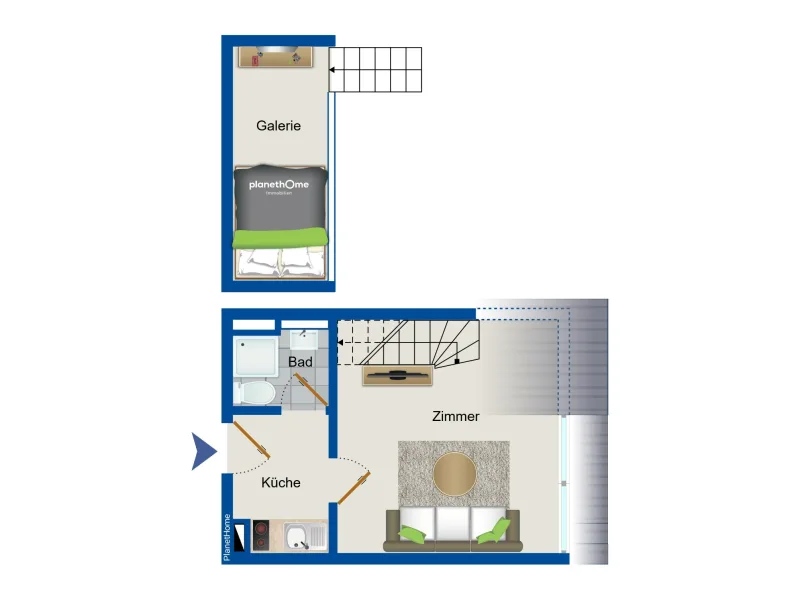 Grundriss - 2. Obergeschoss